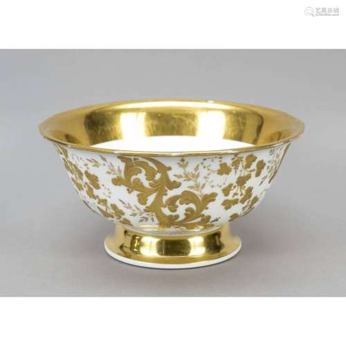 Showpiece bowl, w. Paris, 19th c.