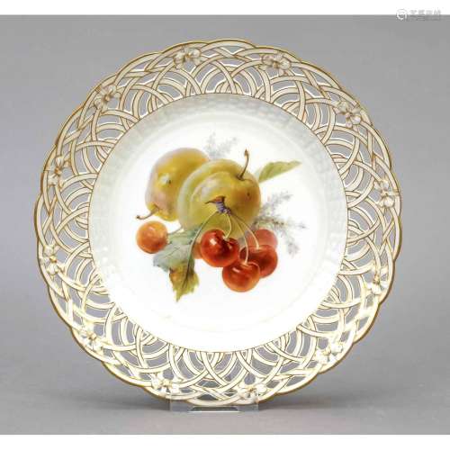 Fruit plate with soft painting, K
