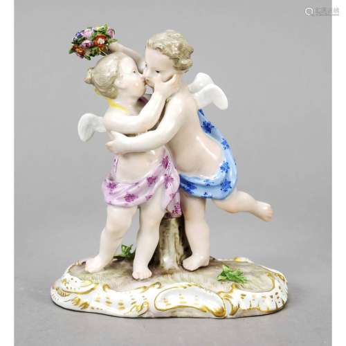 Cupid group, Meissen, Knauff Schw