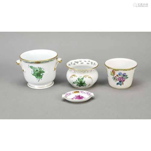 Set of four pieces, Herend, 20th