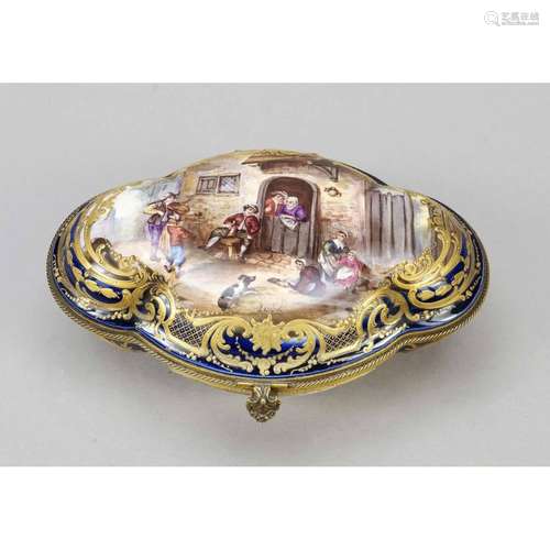 Lidded box, Sèvres (?), France, 1