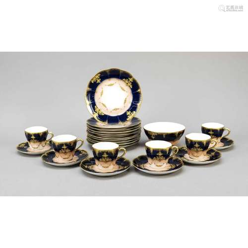 Coffee service, Limoges, France,