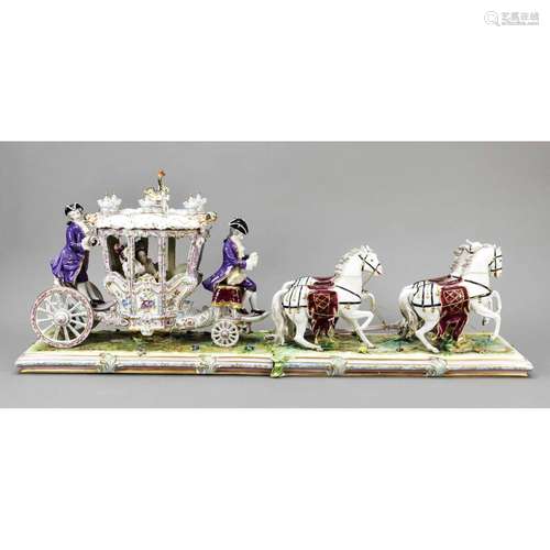 State carriage, 3-piece, Volksted