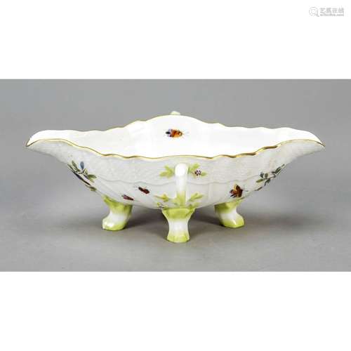 Gravy boat, Meissen, knob period