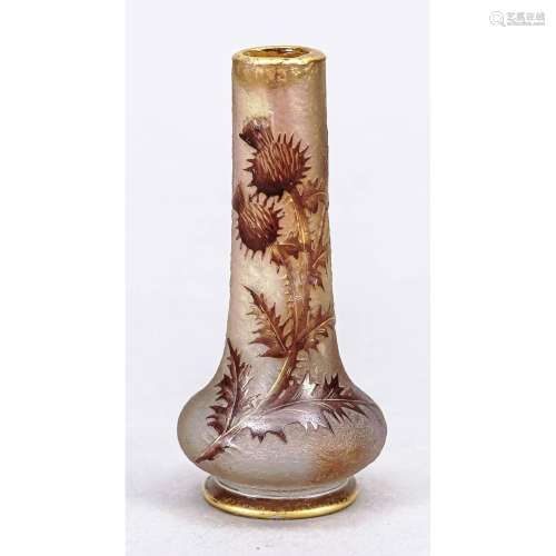 Vase, France, c. 1900, Daum, Nanc