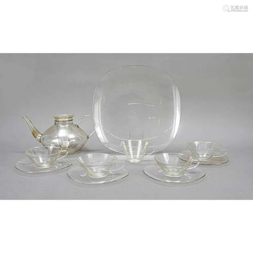 Tea set for six persons, 16-pcs,