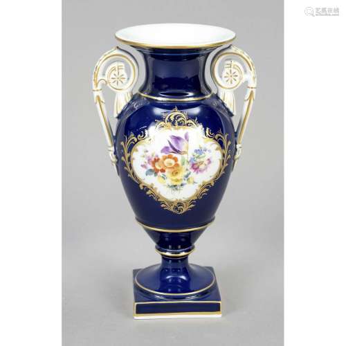 Amphora vase, Meissen, 1950s, 1st