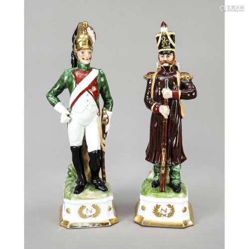 Two soldiers from the Napoleonic