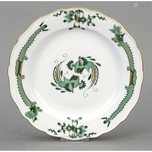 Dinner plate, Meissen, Knauff-Sch