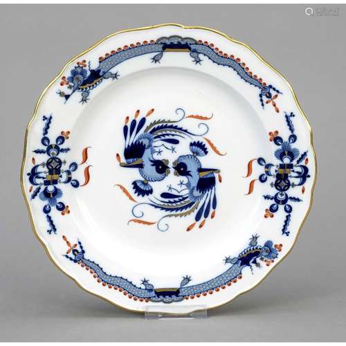 Dinner plate, Meissen, Knauff-Sch