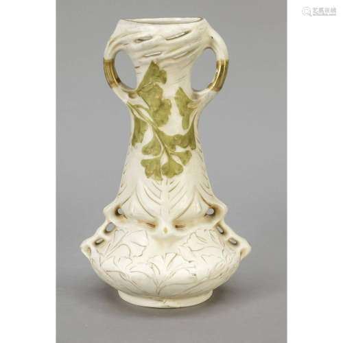 Art Nouveau vase, Royal Dux, Bohe