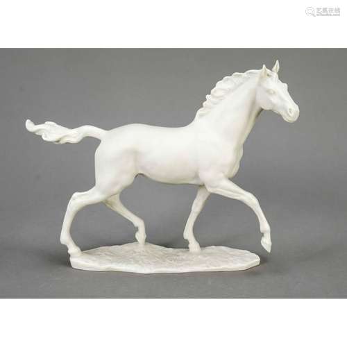 Trotting horse, Hutschenreuther,