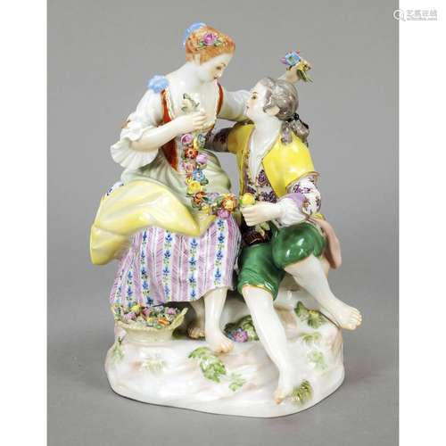 Gardener group, Meissen, after 19