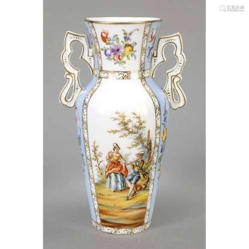 Vase with side handles, Franziska