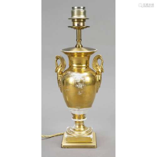 Empire lamp, France, 19th c., lam