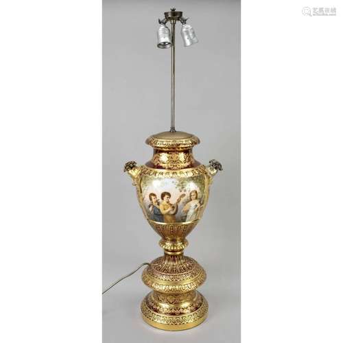 Lamp base and pedestal, Thuringia