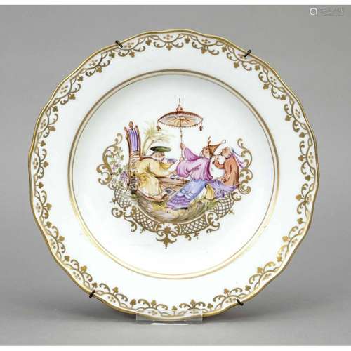 Wall plate, Meissen, Knauff-Schwe