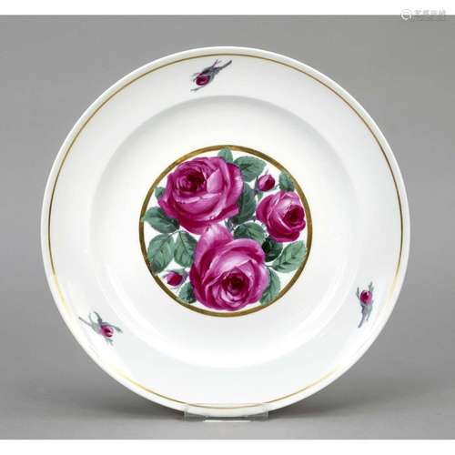 Flat plate, Meissen, Knauff Schwe