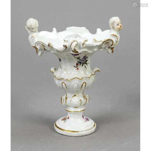 Baroque miniature vase, w. Meisse