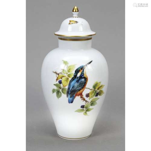 Lidded vase, Meissen, 1970s, 1st