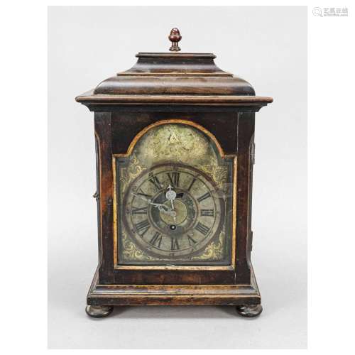 Baroque clock, about 1750, wooden c