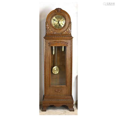 Grandfather clock, German, circa 19