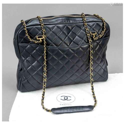 Chanel, Black Vintage Classic Quilt
