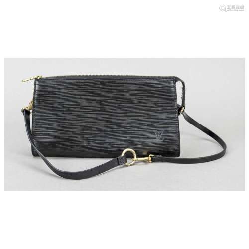 Louis Vuitton, Black Epi Leather Po