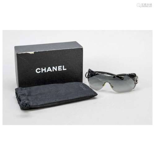 Chanel, sunglasses, black rimless p