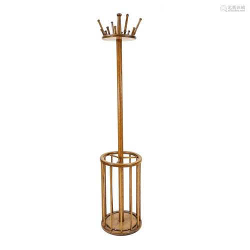 Coat/umbrella stand, 20th c., solid