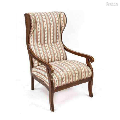 Biedermeier earback armchair, 19th