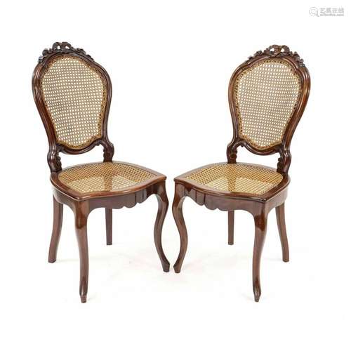 Two chairs, Louis-Philippe circa 18