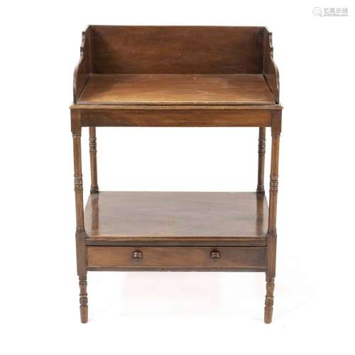 Side table/washstand, 19th century,