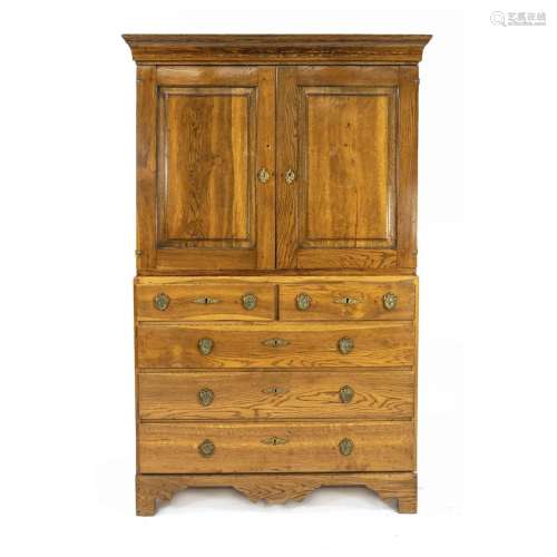 Chest of drawers top cabinet around
