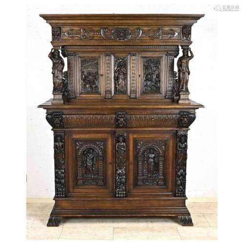 Magnificent historicism credenza ar