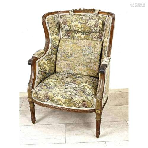 Louis Seize style armchair, 19th c.