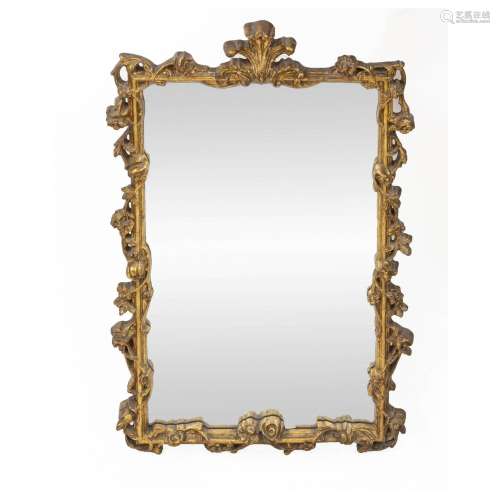 Baroque style wall mirror, 20th cen