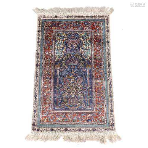 Carpet silk 120 x 75 cm