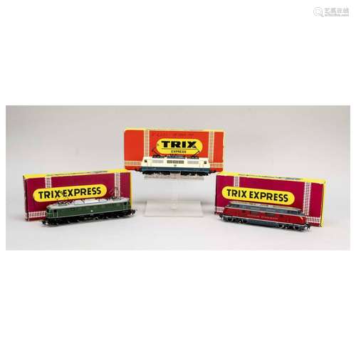 TRIX H0 Express, 3 locos, 2235 DB