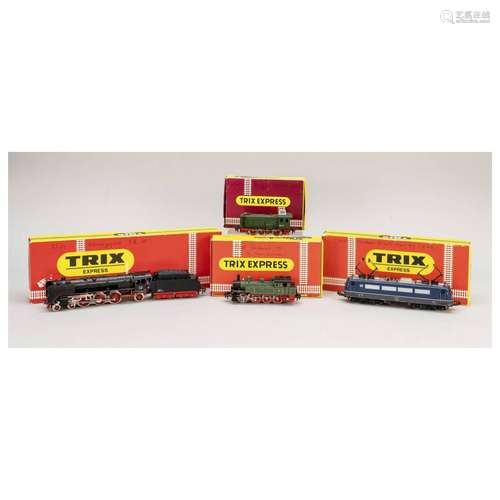 TRIX H0 Express, 4 locomotives, 22