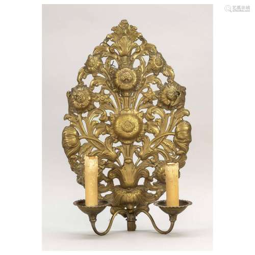 Baroque wall chandelier, 18th cent
