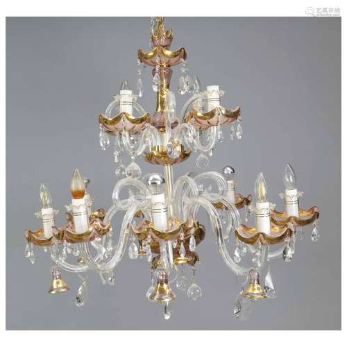 Large Murano-style chandelier, 2nd