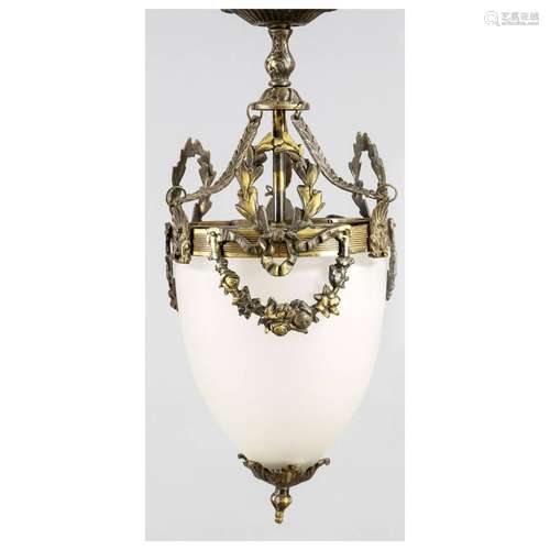 Hanging lamp, around 1900, solid b