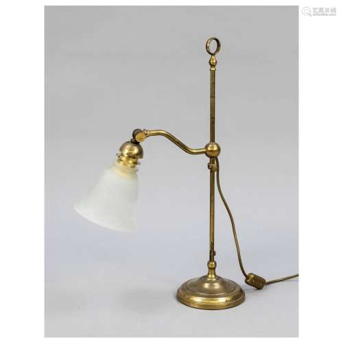 Office lamp, late 19th century, br