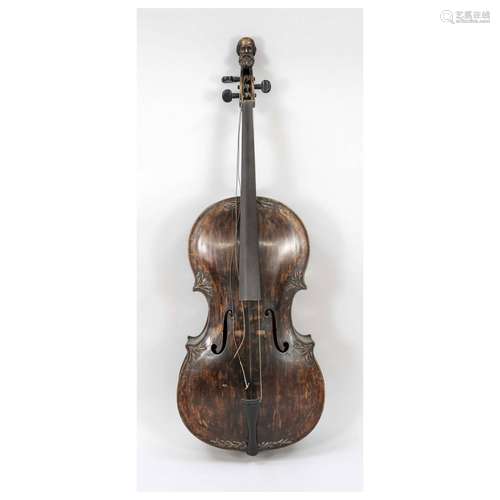 Cello, probably Italy, 19th centur