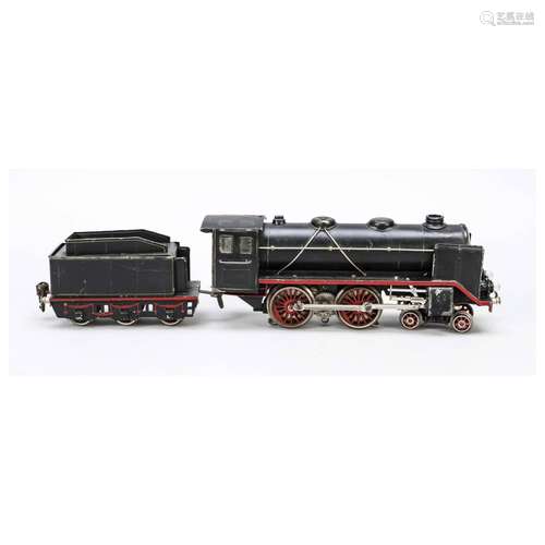 Märklin steam loco with tender E 6