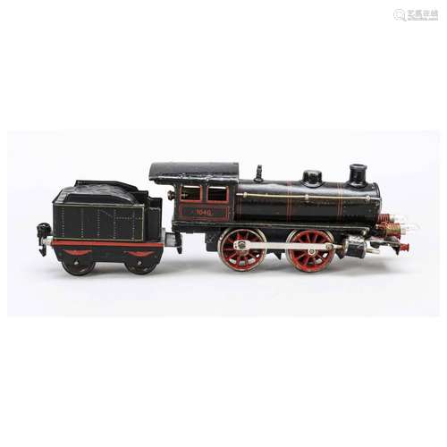 Märklin steam loco 1040 with tende