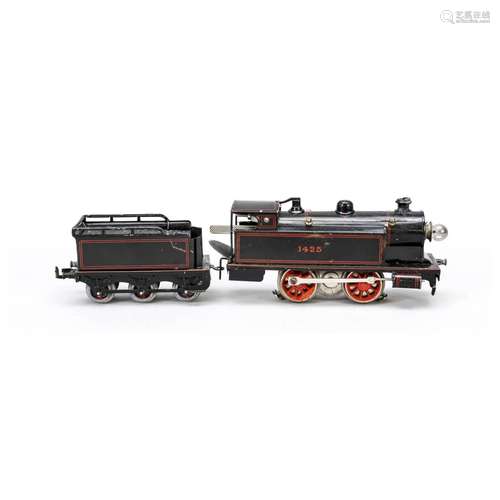 Bing tender steam loco 1425, 18 Vo