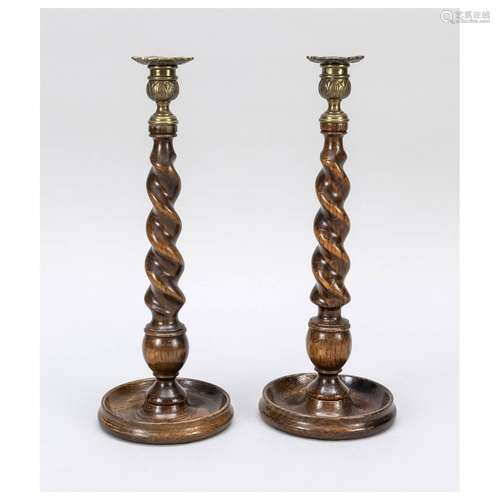 Pair of candlesticks, 1st half of