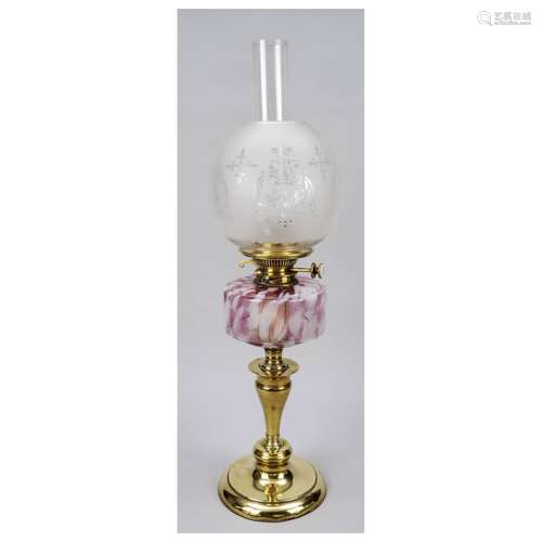 Petroleum lamp, late 19th century,